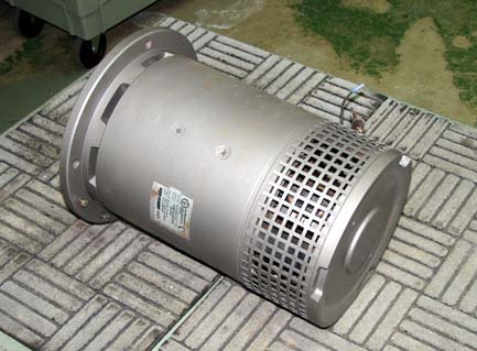 After Thruster Motor Remanufactured