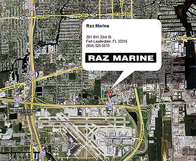 Raz Marine Map
